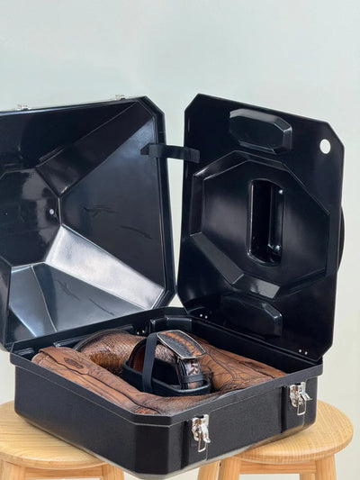 Presidential 3 in 1 Hat and Boots Travel Case 6   - from alligatorwarehouse.com