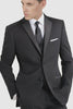 Mantoni Black Wool 2-button 2-Piece Tuxedo