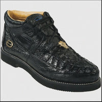 Men's Wild West Boots Caiman and Ostrich Skin Shoe