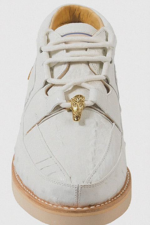 Mens Wild West Boots Caiman and Ostrich Skin Shoe 2ZA050228