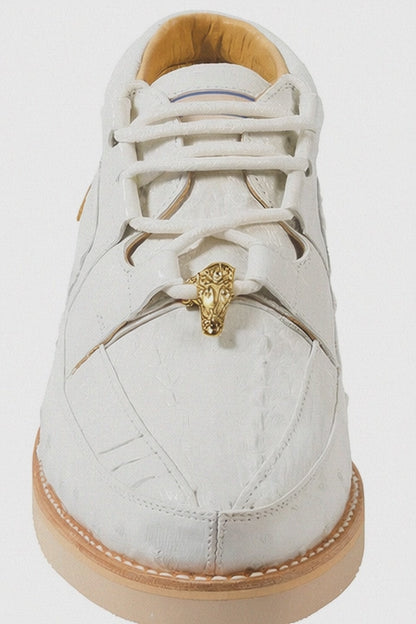 Mens Wild West Boots Caiman and Ostrich Skin Shoe 2ZA050228