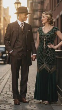 Brown Pinstripe - Zoot Suit