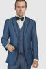 Oscar Tuxedo Sharkskin Gray or Blue by Giorgio Fiorelli