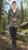 Mens Camo Sport Jacket - Camouflage Blazer - Camo Sport Coat in Green and Brown Color