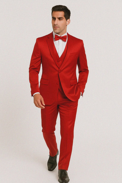 Elite-Red-satin-suit-wedding-prom