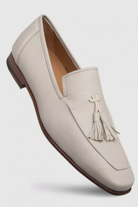 Mezlan Javea Bone Classic Tassel Loafer