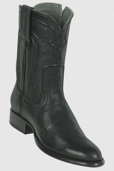 los-altos-mens-belmont-finish-black-leather-zipper-roper-heel-toe-boot