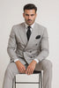 Classic Fit in Grey Color by Rossiman
