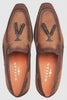 Men's Pavese Sport Hand-Burnished Suede Tassel Slip-On Shoes By Mezlan Made In Spain Brand