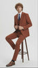  Brown Three-Piece Suit –   Slim