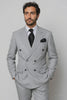 Classic Fit in Grey Color by Rossiman