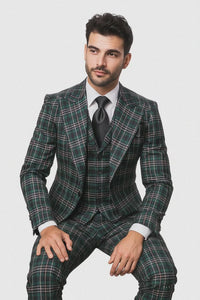 Classic Fit in Green Color by Rossiman