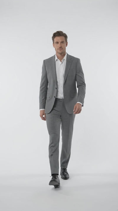 Men’s James Bond Skyfall Inspired Grey Suit – Classic 2 Button Formal Suit