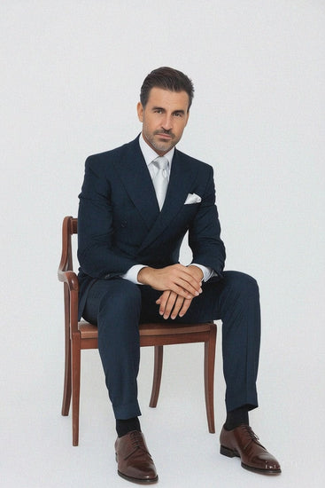 Suits With Baggy Pleated Pants