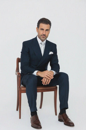 Suits With Baggy Pleated Pants