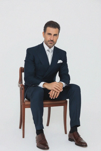 Suits With Baggy Pleated Pants