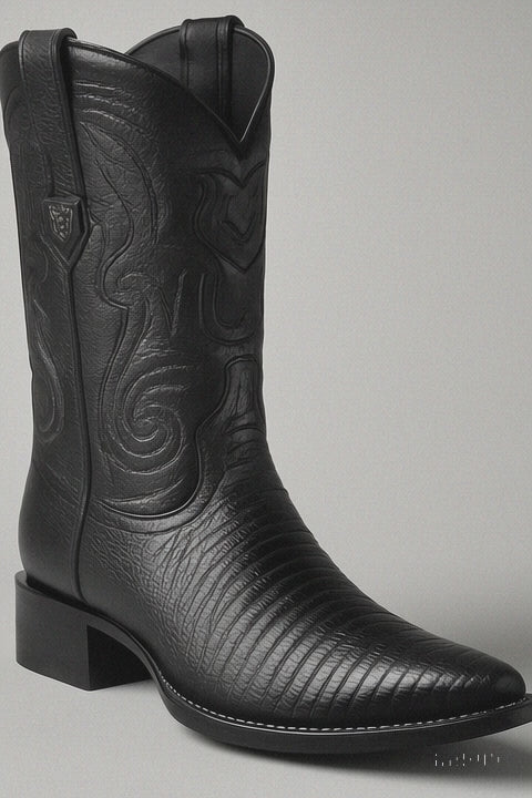 Men's Wild West Teju Lizard Skin 3X Toe Boots 29507