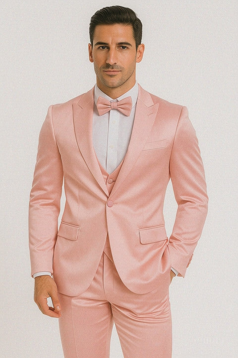 Elite-Pink-satin-suit-wedding-prom