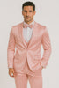 Elite-Pink-satin-suit-wedding-prom