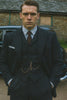 Mens Peaky Blinders Costume Michael Gray 1920s Vested Pinstripe Suit