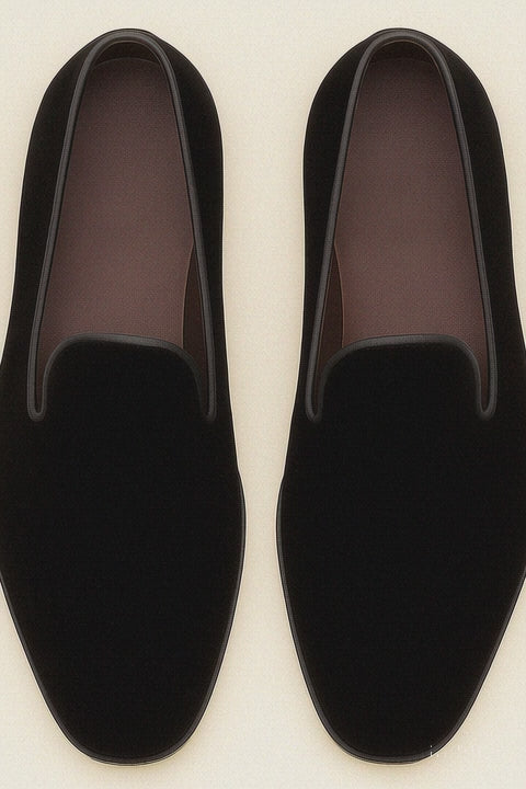 Lublin Velvet Black By Mezlan Made In Spain Brand