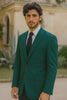 Neil Allyn Career Basics Men's Augusta Green Polyester Blazer Jacket