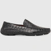 Marco Di Milano Remo Black Caiman Crocodile Driving Shoes