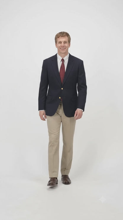 Executive Apparel Ultralux Men's Navy Blue Blazer Jacket