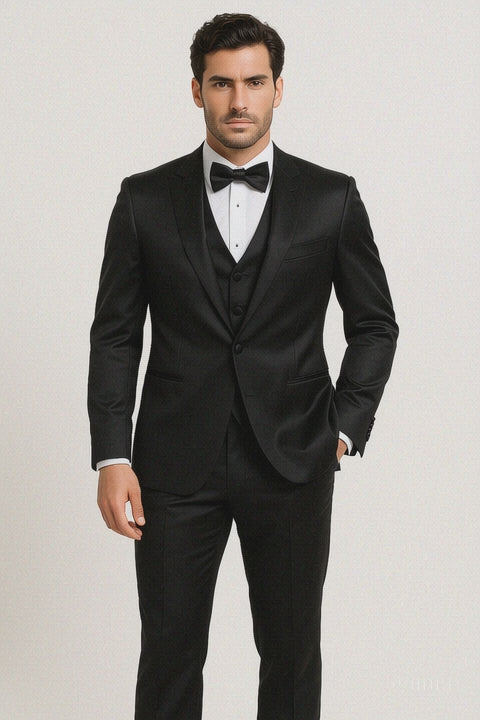 Elite-Black-satin-suit-wedding-prom
