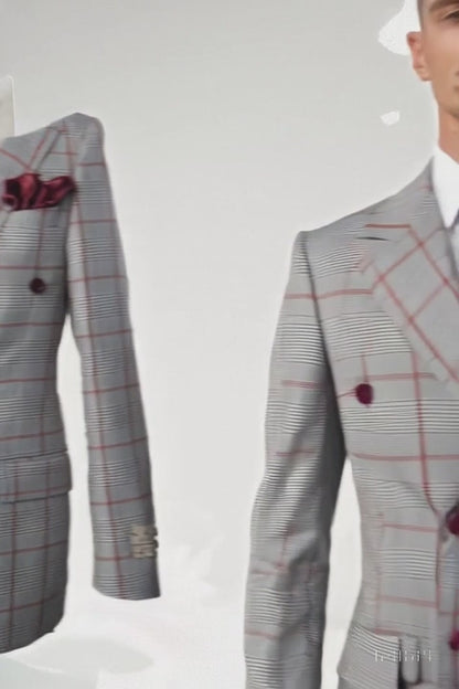 ROSSI MAN DOUBLE BREASTED SUIT ARTHUR RM2321