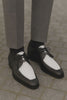 Marco Di Milano Andretti Black/White Ostrich Leg Shoes