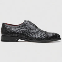 marco-di-milano-john-black-shoes-exotic-caiman-crocodile-woven-leather-dress-oxfords
