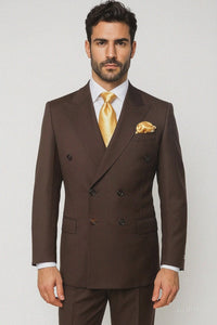 Classic Fit in Brown Color by Rossiman