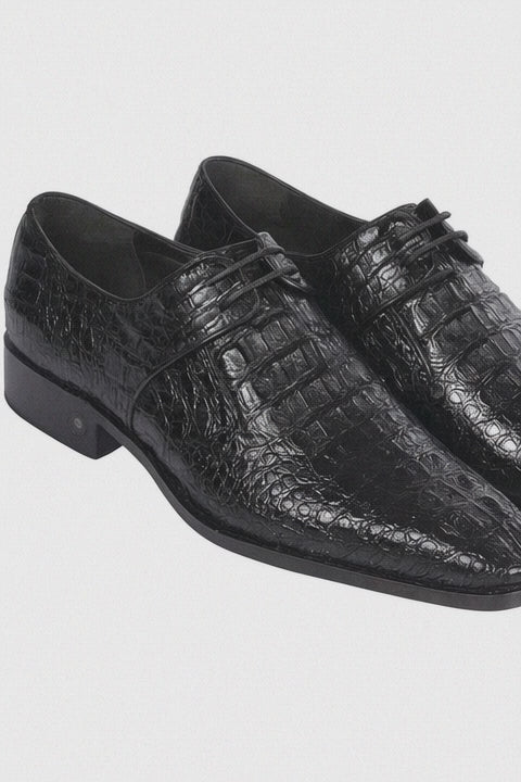 Lombardy Caiman Hornback Dress Shoes