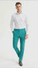 Men’s Aqua Dress Pants – Slim Fit Stylish Formal Trousers for Parties and Casual Wear in Turqoise Color