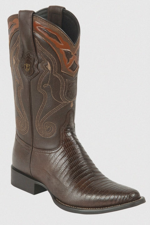 Men's Wild West Teju Lizard Skin 3X Toe Boots 29507