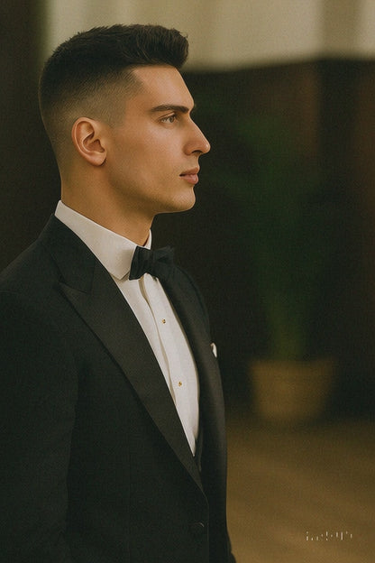 Mens Peaky Blinders Costume Thomas Shelby Black Vested Tuxedo