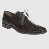 Mens Belvedere Chapo Caiman Crocodile Hornback Dress Shoe 