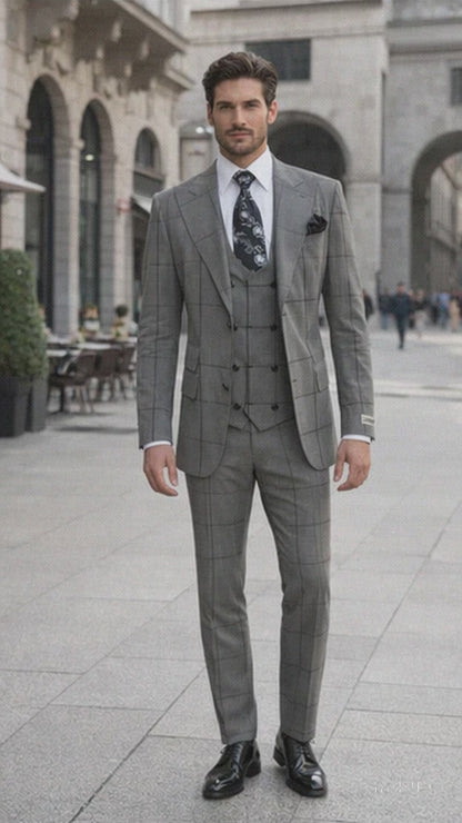Rossi Man Men's Dress Suit – Classic Rossiman Formalwear for Timeless Style