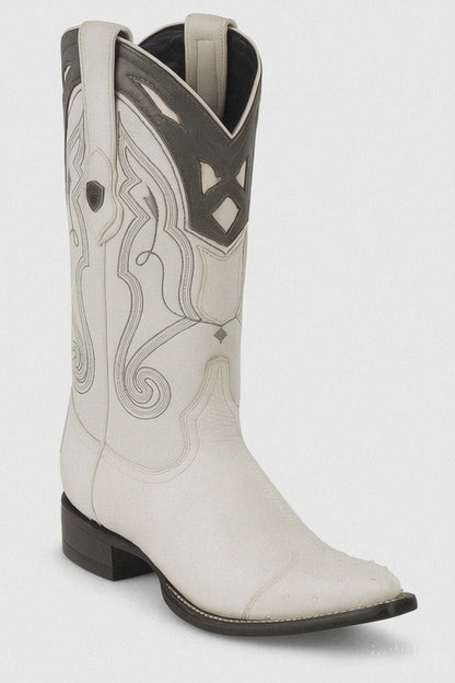 Men's Wild West Smooth Ostrich Skin 3X Toe Boots 29504-B