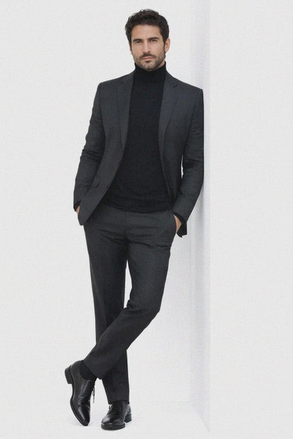 Mens John Wick Charcoal Suit Costume