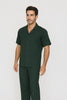 Mens Walking Suit in Color hunter green  leisure suit causal Matching Shirt and Pants $99