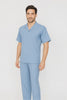 Mens Walking Suit in Color powder blue leisure suit causal Matching Shirt and Pants $99