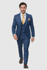 Rossi Man Max RM1840 – Slim Fit 3-Piece Formal Suit for Men