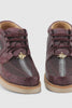 Los Altos Casual Burgundy Genuine Stingray / Ostrich Shoes