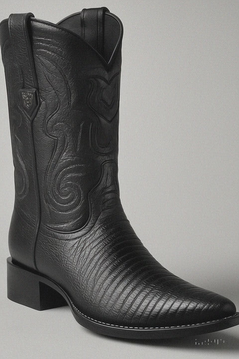 Men's Wild West Teju Lizard Skin 3X Toe Boots 29507