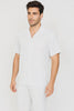 Mens Walking Suit in Color White Leisure Suit Casual Matching Shirt and Pants $99