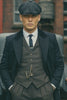Mens Peaky Blinders Costume Thomas Shelby Grey Outfit