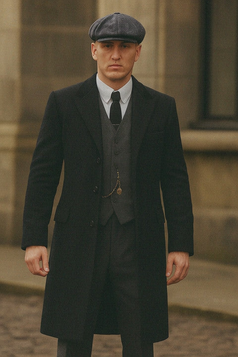 Mens Peaky Blinders Costume Thomas Shelby Costume Outfit