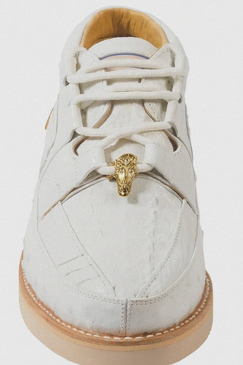 Mens Wild West Boots Caiman and Ostrich Skin Shoe 2ZA050228